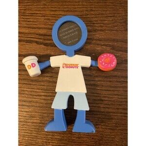 2002 CBS Designs Flexo Pac Buddies Boy Posable People Dunkin’ Donuts Y2K